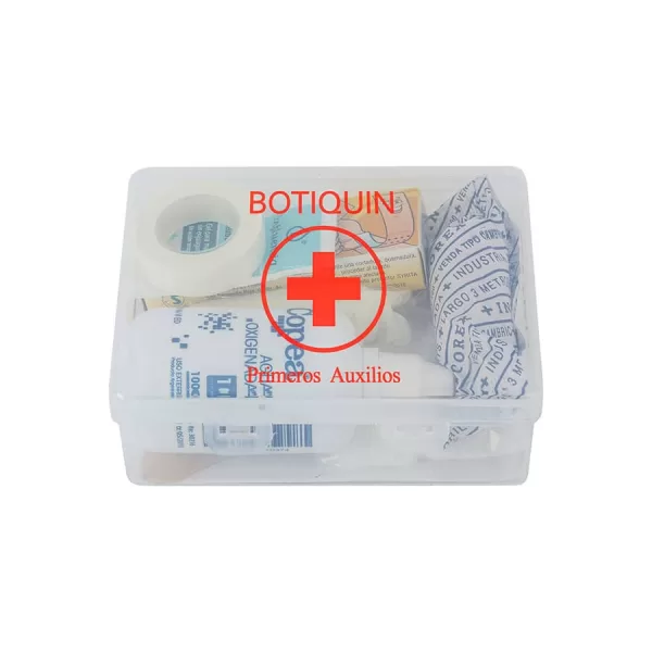 Botiquín de primeros auxilios 10 ítems mod. P10