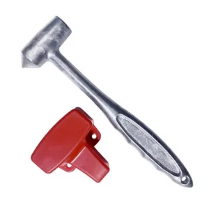 Martillo Rompe Vidrio Cristal Matafuego Manguera Con Soporte